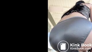 Messing Panties and cover with Jeans
