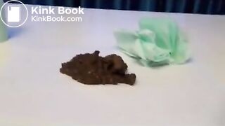 Cute russian shits on a table