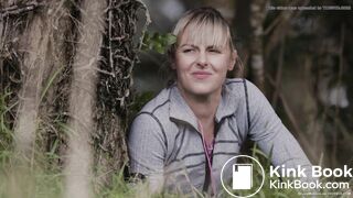 Jogger in Woods Scene Real Poo Edit