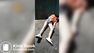 Drunk girl shit diarrhea her pants #1