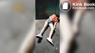 Drunk girl shit diarrhea her pants #1