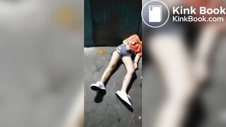 Drunk girl shit diarrhea her pants #1