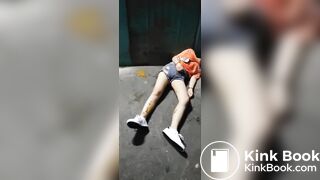 Drunk girl shit diarrhea her pants #1