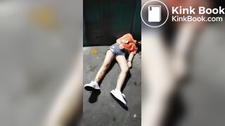 Drunk girl shit diarrhea her pants #1