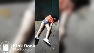 Drunk girl shit diarrhea her pants #1