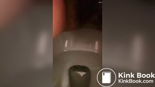 Japanese girl selfie pooping