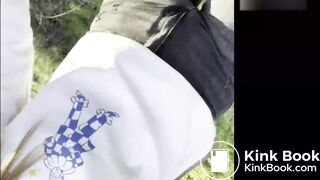 Girl Explodes in her Diaper at the Park