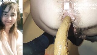 la pute chie