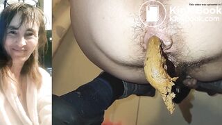 la pute chie