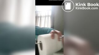 Girl drops one hell of a shit