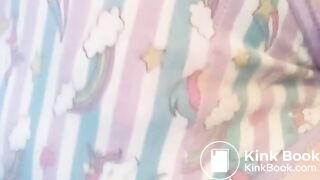 Sexy Hot White Girl Short & Crackly Unicorn Panty Poop