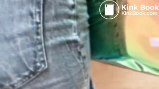 Girl pees and poops during movie in cinema