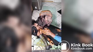 DISGUSTING anal EBONY SCAT QUEENS - video 2
