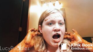 Goddess BBW shit smearing