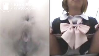 Japanese woman's toilet scene - video 672