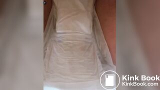 Sexy Hot Japanese Girl Wet Moany Diaper Poop