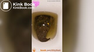 Pooping and pissing on toilets