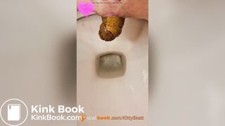 Pooping and pissing on toilets