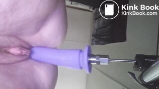 Good girl plays with toy