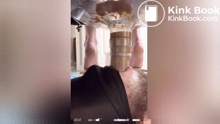 ❤️AMAZING SCAT SLAVE TOILET POV❤️