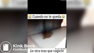 Woman shit in the street