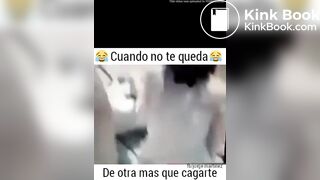 Woman shit in the street