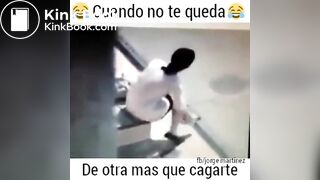 Woman shit in the street