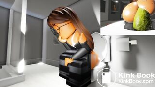 Roblox Girl Takes Huge Green Shits