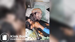 EPIC 2 Ebony Queens Anal SCAT Masturbation