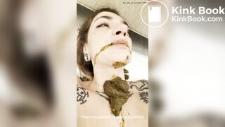 SCAT GIRL human toilet