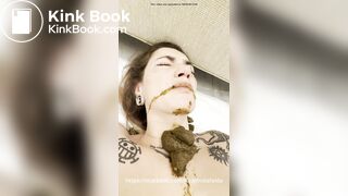 SCAT GIRL human toilet