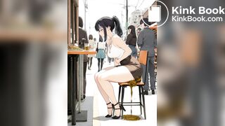 Anime girl desperate diarrhea #2