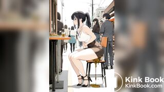 Anime girl desperate diarrhea #2