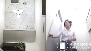 Japanese woman's toilet scene - video 711