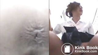 Japanese woman's toilet scene - video 711