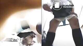Japanese woman's toilet scene - video 480