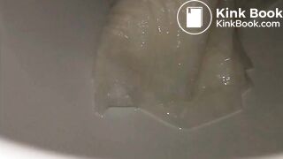 Another soft poop in the toilet