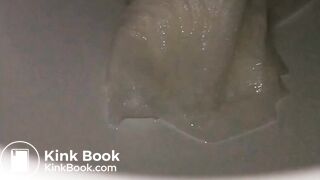 Another soft poop in the toilet