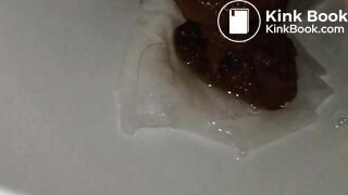 Another soft poop in the toilet