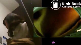 Asian girl pooping in night club toilet - 53