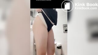 korean girl shitting her pants!