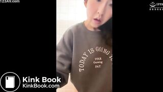Asian beauty loves to shit #3