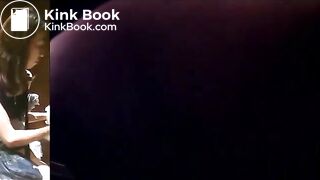 Asian girl pooping in night club toilet - 32