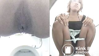 Japanese woman's toilet scene - video 663