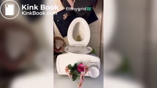 Above pov pooping