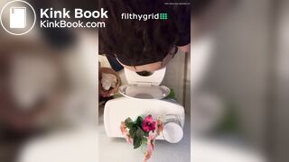 Above pov pooping