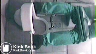 Asian girl pooping in night club toilet - 20