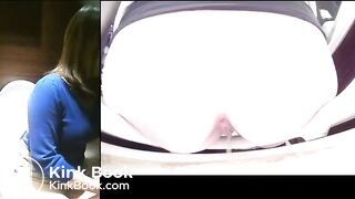 Asian girl pooping in night club toilet - 33