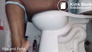 black girl pooping on toilet