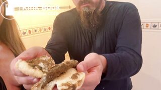 Shitty burger for slave